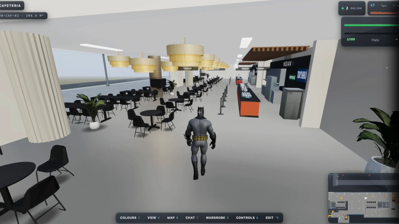 The office cafeteria